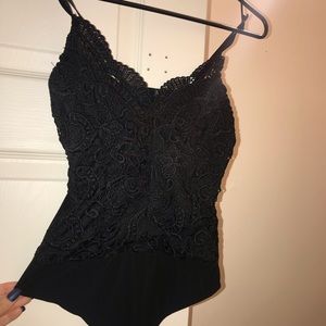 Super cute black onesie!!